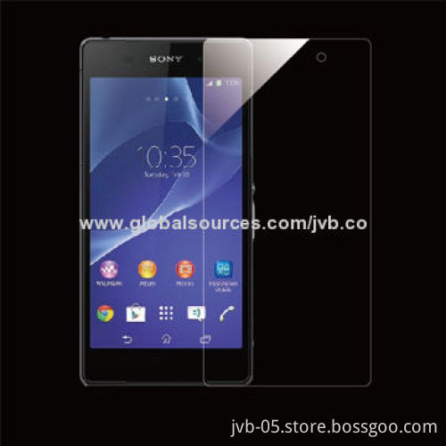 Clear Screen Protector for Sony Xperia Z2, Front and Back Film, High-transparency